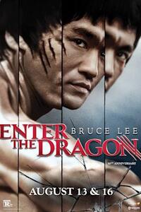 Enter The Dragon 50th Anniversary Movie Poster