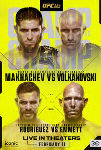UFC 284: Makhachev vs. Volkanovski Movie Poster