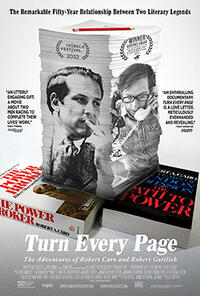 Turn Every Page: The Adventures of Robert Caro and Robert Gottlieb (2022) Movie Poster
