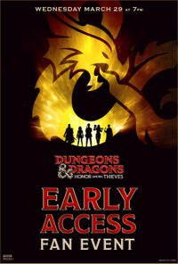 Dungeons & Dragons: Honor Among Thieves Early Access Fan Event (2023) Movie Poster