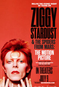 Ziggy Stardust & the Spiders From Mars: The Motion Picture 50th Anniversary (2023) Movie Poster