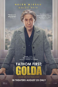 Fathom First: GOLDA Movie Poster
