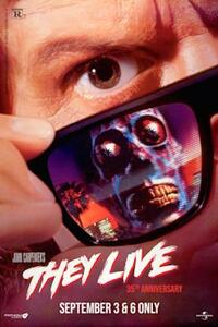 They Live 35th Anniversary Movie Poster