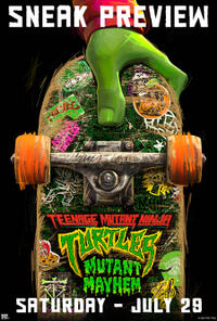 Teenage Mutant Ninja Turtles: Mutant Mayhem: Sneak Preview (2023) Movie Poster