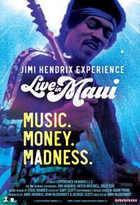 Jimi Hendrix: Music, Money, Madness…Jimi Hendrix in Maui - Fundraiser for Maui Movie Poster
