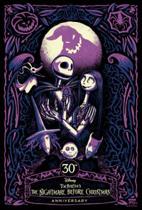 The Nightmare Before Christmas 30th Anniversary (2023) Movie Poster