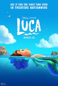 Luca (2021) - Pixar Special Theatrical Engagement Movie Poster