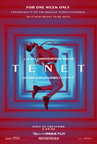 TENET Reissue in IMAX 70MM (2024) Movie Poster