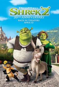 Shrek 2 - 20th Anniversary (2024) Movie Poster