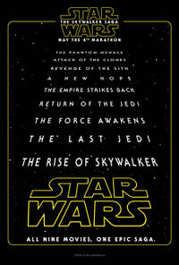 The Skywalker Saga May The 4th Marathon (2024) Movie Poster