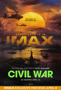 Civil War: IMAX Early Access Screening (2024) Movie Poster