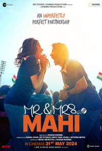 Mr. and Mrs. Mahi (2024) Movie Poster
