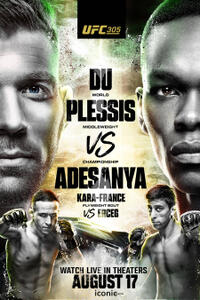 UFC 305: Du Plessis vs. Adesanya Movie Poster