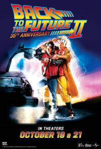 Back to the Future Part II 35th Anniversary Movie Poster