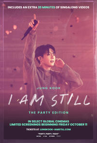 JUNG KOOK: I AM STILL - THE PARTY EDITION (2024) Movie Poster