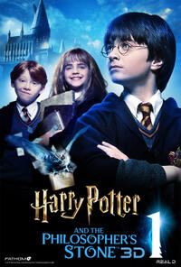 Harry Potter and the Philosopher's Stone 3D Movie Poster