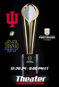College Football Playoff First Round Game: Indiana @ Notre Dame (2024) Movie Poster