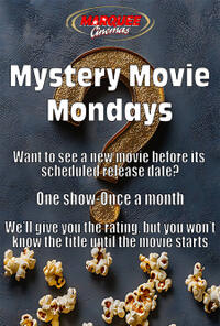 Marquee Cinemas: Mystery Movie Mondays Movie Poster