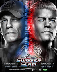 WWE SummerSlam 2025 Movie Poster