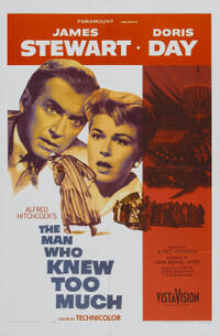 Double Feature: The Man Who Knew Too Much / Blackmail Movie Poster