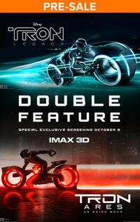 Tron IMAX 3D Double Feature (2025) Movie Poster