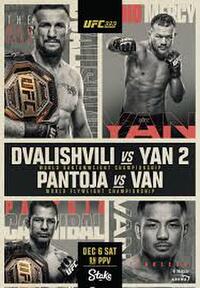 UFC 323: Dvalishvili vs. Yan 2 Movie Poster