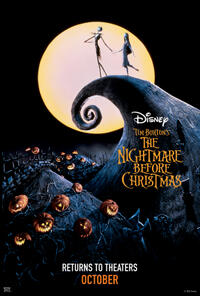 The Nightmare Before Christmas Re-Release (2026) Movie Poster