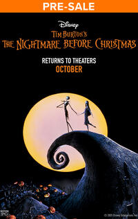 The Nightmare Before Christmas Re-Release (2025) Movie Poster