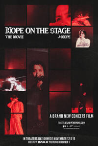 j-hope Tour 'HOPE ON THE STAGE' THE MOVIE (2025) Movie Poster
