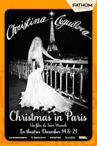 Christina Aguilera: Christmas in Paris Movie Poster