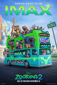 Zootopia 2: The IMAX 2D Experience (2025) Movie Poster