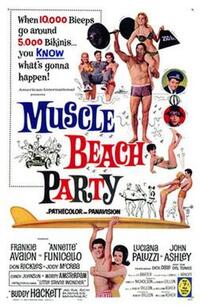 Muscle Beach Party (1964) Movie Poster