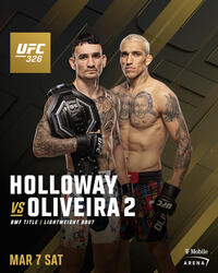 UFC 326: Holloway vs. Oliveira 2 Movie Poster