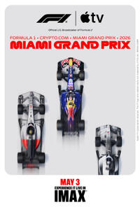 F1® on Apple TV Live in IMAX: Miami Race (2026) Movie Poster