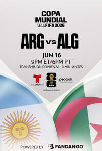 Argentina vs. Argelia - Telemundo presenta la Copa Mundial de la FIFA Movie Poster