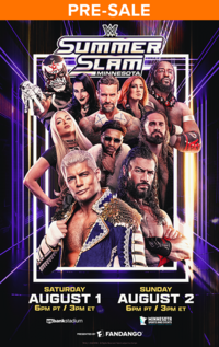 WWE SummerSlam 2026 Movie Poster