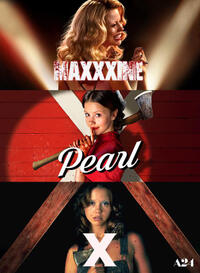 X Trilogy Triple Feature: Pearl / X / Maxxxine Movie Poster