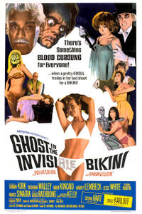 The Ghost in the Invisible Bikini (1966) Movie Poster