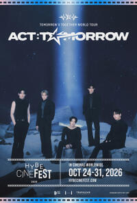 TOMORROW X TOGETHER WORLD TOUR 'ACT : TOMORROW' (2026) Movie Poster