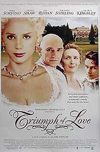 The Triumph of Love Movie Poster