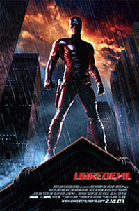 Daredevil - Open Captioned Movie Poster