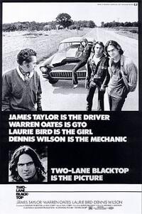 Two-Lane Blacktop Movie Poster