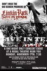 Linkin Park: Live in Texas Movie Poster