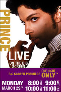 Prince Concert Movie Poster