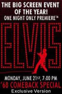 Elvis Concert Movie Poster