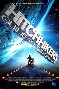 The Hitchhiker's Guide to the Galaxy Movie Poster