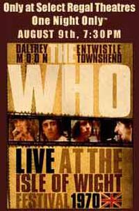 The Who Concert Movie Poster