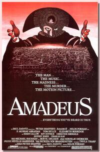 Amadeus (1984) Movie Poster