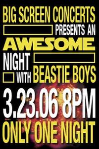 An Awesome Night with Beastie Boys Movie Poster