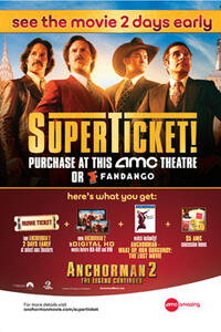 SuperTicket Premiere: Anchorman 2: The Legend Continues